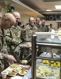 278th Armored Cavalry Regiment: Tennessee Guard members celebrate Thanksgiving in Ukraine